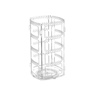 Transparent smykkestativ 30x16 cm