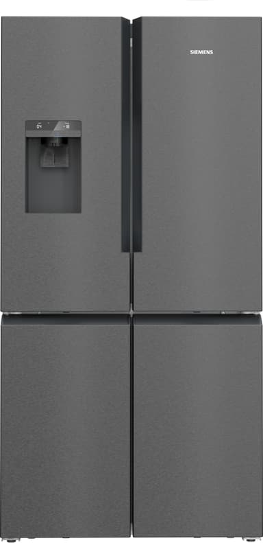 Siemens Side-by-side KF96DAXEA (Sort rustfritt stål)