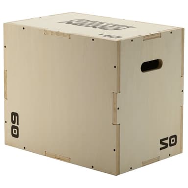 Master Fitness Nero Plyo Woodbox 40-50-60
