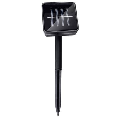 Grundig solcelledrevet lysslynge med 20 lamper