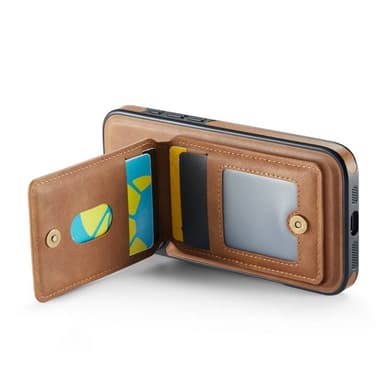 DG-Ming Magking K1 2i1 deksel iPhone 16 Pro Max - Brun