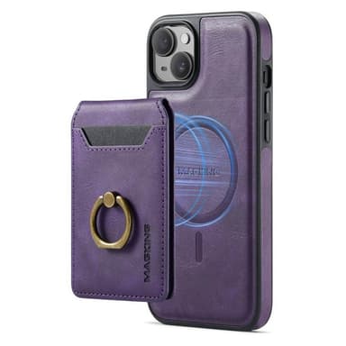 DG-Ming Magking K1 2i1 deksel iPhone 15 Plus - Lilla