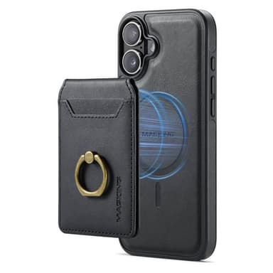 DG-Ming Magking K1 2i1 deksel iPhone 16 Plus - Svart