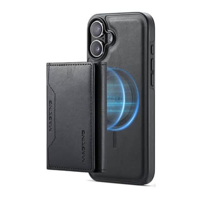 DG-Ming Magking K2 2i1 deksel iPhone 16 Plus - Svart