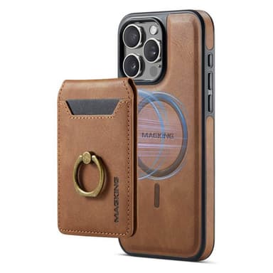 DG-Ming Magking K1 2i1 deksel iPhone 15 Pro Max - Brun
