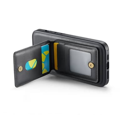 DG-Ming Magking K1 2i1 deksel iPhone 15 - Svart