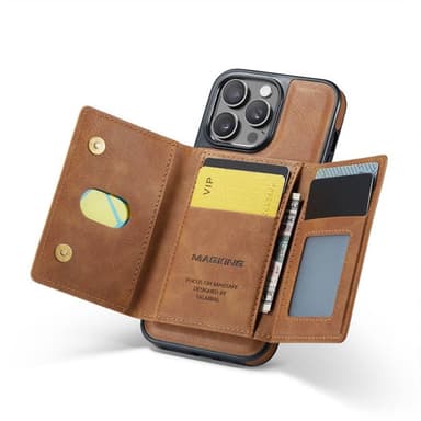 DG-Ming Magking K2 2i1 deksel iPhone 13 Pro - Brun