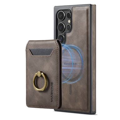 DG-Ming Magking K1 2i1 deksel Samsung Galaxy S24 Ultra - Coffee