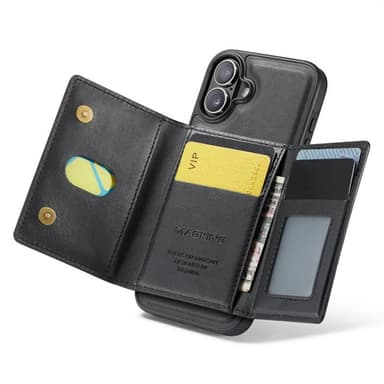 DG-Ming Magking K2 2i1 deksel iPhone 16 - Svart