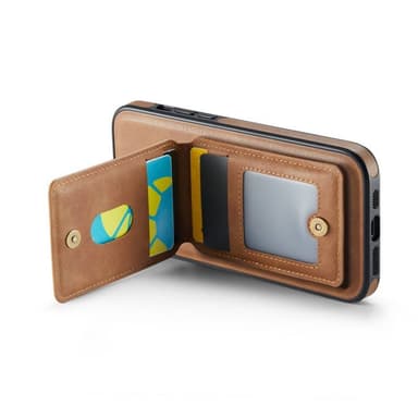 DG-Ming Magking K1 2i1 deksel iPhone 14 - Brun