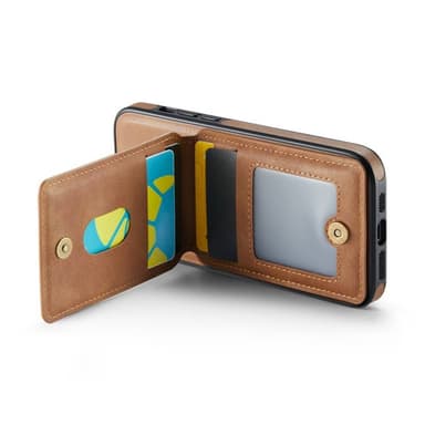 DG-Ming Magking K1 2i1 deksel iPhone 12 - Brun