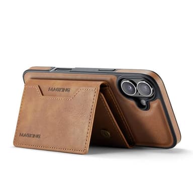 DG-Ming Magking K2 2i1 deksel iPhone 16 - Brun