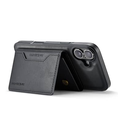 DG-Ming Magking K2 2i1 deksel iPhone 16 - Svart
