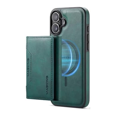 DG-Ming Magking K2 2i1 deksel iPhone 16 Plus - Petrol