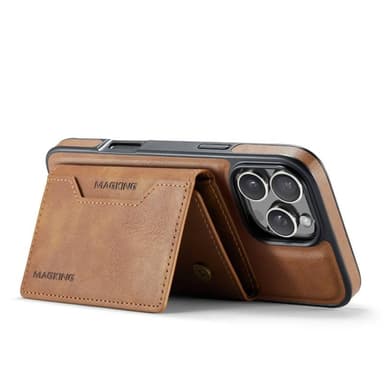 DG-Ming Magking K2 2i1 deksel iPhone 16 Pro - Brun