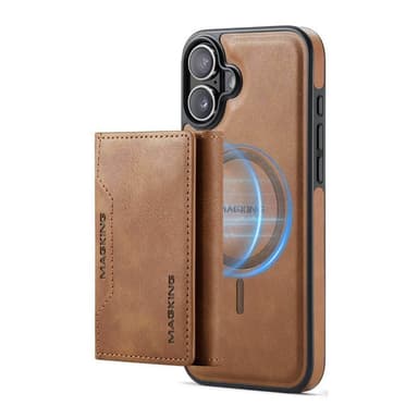 DG-Ming Magking K2 2i1 deksel iPhone 16 - Brun