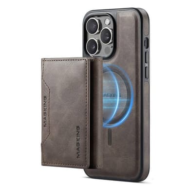 DG-Ming Magking K2 2i1 deksel iPhone 14 Pro - Coffee