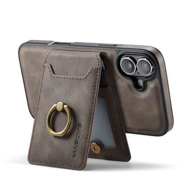 DG-Ming Magking K1 2i1 deksel iPhone 16 - Coffee