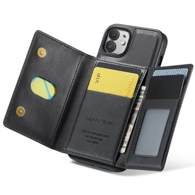 DG-Ming Magking K2 2i1 deksel iPhone 12 - Svart