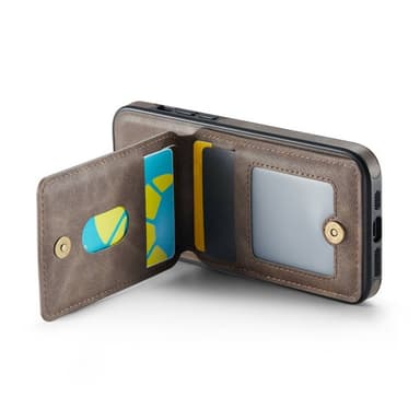 DG-Ming Magking K1 2i1 deksel iPhone 12 - Coffee