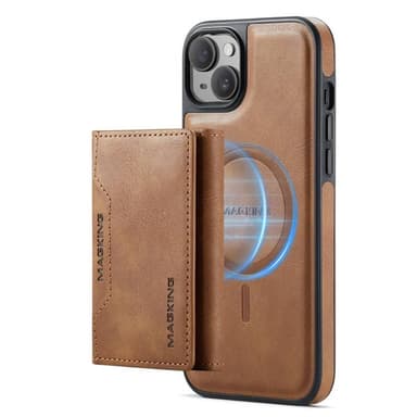 DG-Ming Magking K2 2i1 deksel iPhone 14 - Brun