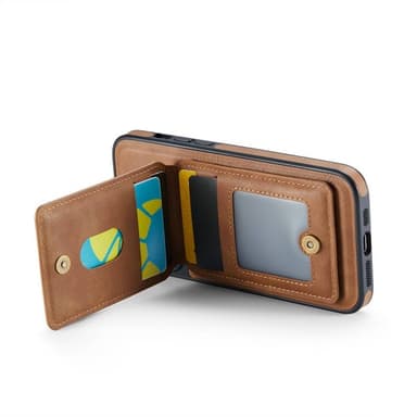 DG-Ming Magking K1 2i1 deksel iPhone 12 Pro - Brun