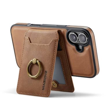DG-Ming Magking K1 2i1 deksel iPhone 16 - Brun