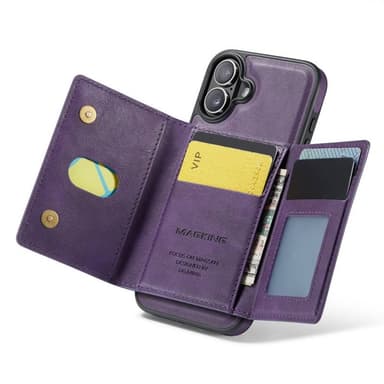 DG-Ming Magking K2 2i1 deksel iPhone 16 - Lilla