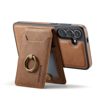 DG-Ming Magking K1 2i1 deksel Samsung Galaxy S24 - Brun
