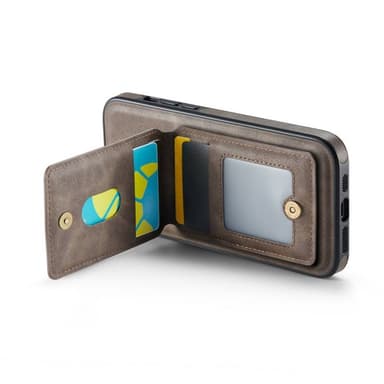 DG-Ming Magking K1 2i1 deksel iPhone 13 - Coffee
