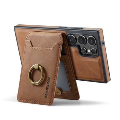 DG-Ming Magking K1 2i1 deksel Samsung Galaxy S23 Ultra - Brun