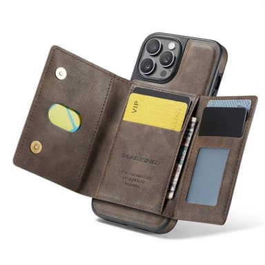 DG-Ming Magking K2 2i1 deksel iPhone 12 Pro Max - Coffee
