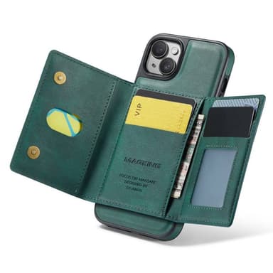 DG-Ming Magking K2 2i1 deksel iPhone 15 Plus - Petrol