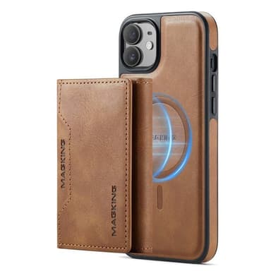 DG-Ming Magking K2 2i1 deksel iPhone 12 - Brun