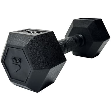 Master Fitness Nero Rubber Coated Hex 7 kg