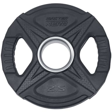 Master Fitness Nero Rubber Plate 2,5 kg