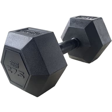 Master Fitness Nero Rubber Coated Hex 27,5 kg