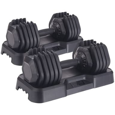 Master Fitness Nero Adjustable Dumbbell 25 kg (Par)