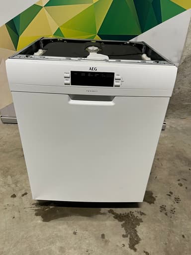 AEG oppvaskmaskin FFB53940ZW - brukt