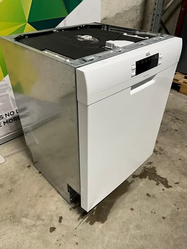 AEG oppvaskmaskin FFB53940ZW - brukt