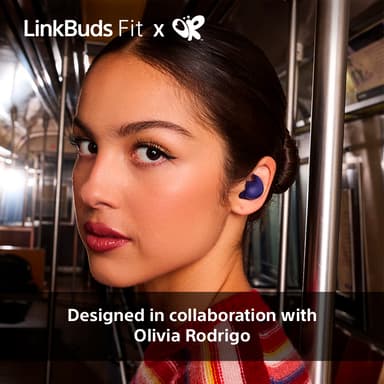 Sony LinkBuds Fit helt trådløse in-ear hodetelefoner (lilla)