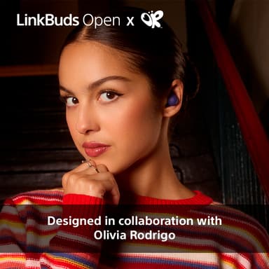 Sony LinkBuds Open helt trådløse in-ear hodetelefoner (lilla)