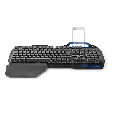 Nedis Wired Gaming Keyboard | USB | Mekaniske Nøkler | RGB | French | FR Layout | USB-Strøm | Strømkabel lengde: 1.70 m | Gaming