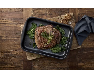 Funktion Ceramica Roasting dish 25 x 35 x 6 cm Black
