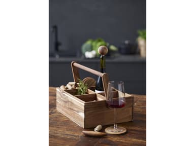 HOLM Coasters Dia 10,2 x 0,8 cm 4 pcs Nature