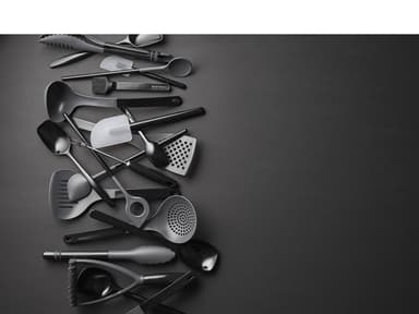Rosti Classic Spatula 20 x 3.7 cm S Black