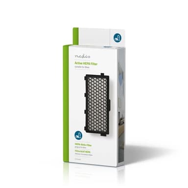 Nedis Utskifting Active HEPA-filter | Erstatning for: Miele | Hvit / Sort