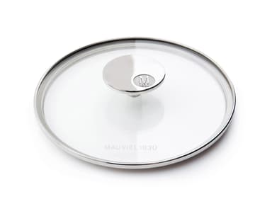 Mauviel M'360 Glass lid Dia 28 cm Clear/Steel