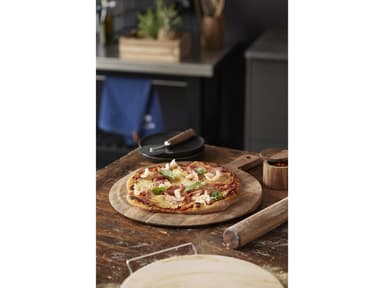 HOLM Serving board Dia 40 cm Acacia wood