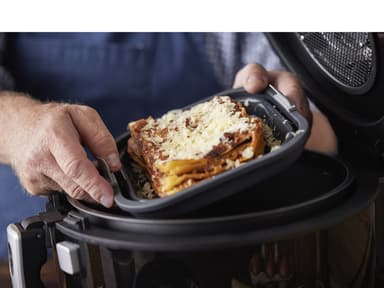 HOLM Square Silicone mould for airfryer 19 x 19 x 6 cm